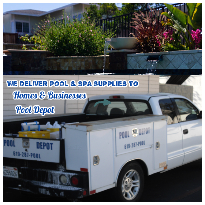 Pool supply Delivery San Diego